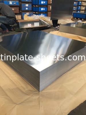 الصفائح الفولاذية T2-T5 MR SPCC TFS ذات الأداء العالي 100% قابلية لإعادة التدوير