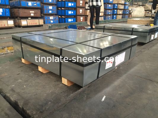 طلاء الصفيح مع 0.15-0.49mm سمك مشرق / حجر / فضة / متطابقة سطح الانتهاء L / C / T / T / DP الدفع 4-8MT الوزن