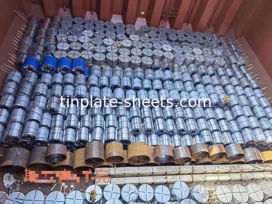 3-8 طن طول الفولاذ الخالي من الصلب JIS G3303 سطح الحجر القياسي T3 T4 T5
