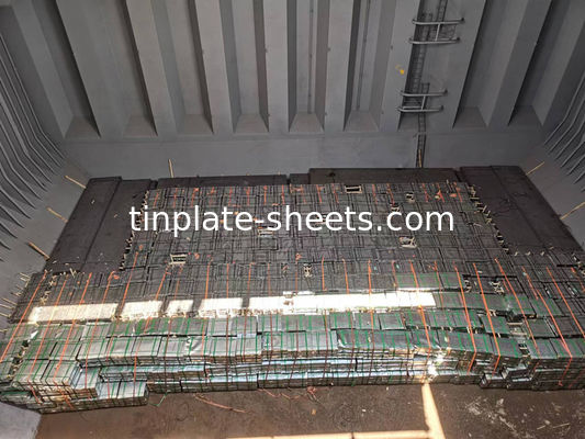 الصفائح القصيرة ذات الجودة الجيدة 2.8/2.8 JIS G3303 القياسية T3 T4 T5 DR8 2.8/2.8 STONE FINISH