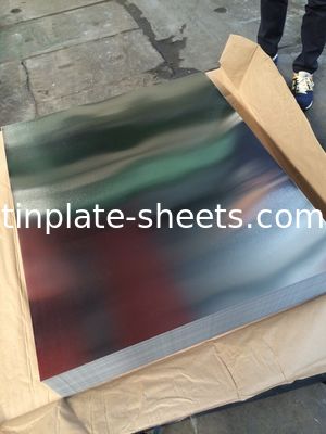 JISG3303 صفائح الصفائح القصيرة الكهربائية القياسية T2 T2.5 T3 T4 الصفائح القصيرة الحرارية مصنع الصفائح القصيرة للحاويات الغذائية