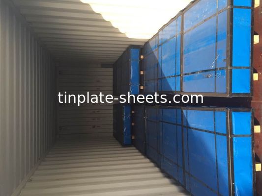 أوراق الصفيحة ذات الأداء العالي لعلب التعبئة والتغليف JIS G3303 المعيار 2.8/2.8 T4 T3 T5 DR8 STONE FINISH