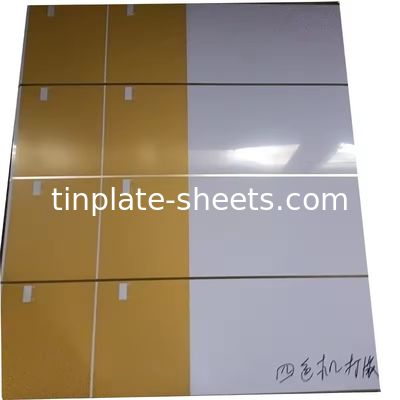 الصفحة الصلبة المطبوعة الصفحة الصفيحة الصفيحة مع الصفيحة EN10202 JIS G3303