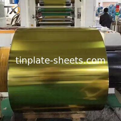 ASTM624 المعيار 4 علب مطبوعة بالألوان الصفيحة 0.15m-0.40mm سمك