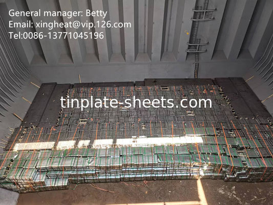 الصفائح القصيرة ذات الجودة الجيدة 2.8/2.8 JIS G3303 القياسية T3 T4 T5 DR8 2.8/2.8 STONE FINISH