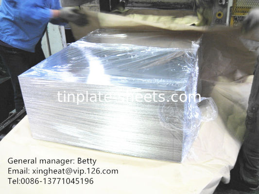 علب المشروبات الصفائح الحديدية طاحونة قطع 600mm-1160mm الطول