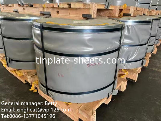 T2 / T2.5 / T3 / T4 / T5 الحرارة الكهربائية طلاء القصدير الملفوف التعبئة الدائمة