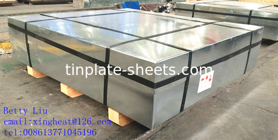 ASTM624 الصفائح القماشية الكهربائية القياسية T2 T2.5 T3 T4