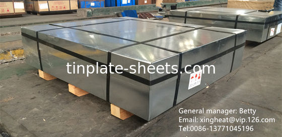 OEM الصلب الكهربائي المقوى بالكروم TFS الشريحة الساطعة انتهت
