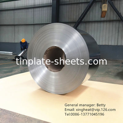 الصفائح الفولاذية T2-T5 MR SPCC TFS ذات الأداء العالي 100% قابلية لإعادة التدوير