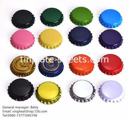 مقطوعات الصلب الخالية من القصدير 60-140mg / m2 طلاء الكروم و 600mm-907mm العرض
