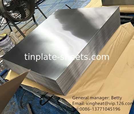 عرض 600mm - 907mm Tfs الصلب الخالي من الصلب مع سطح الحجر المنتهي للقبعة التاجية JIS G3315 T3
