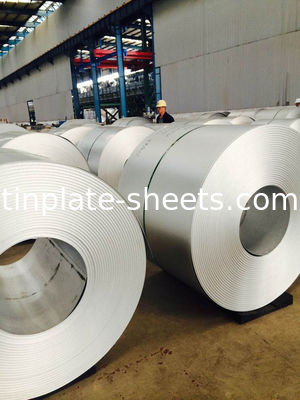الصفيحة الالكتروليتية مع طلاء 2.8/2.8 الصفيحة T4 درجة الحرارة 600-1160mm الطول القطع
