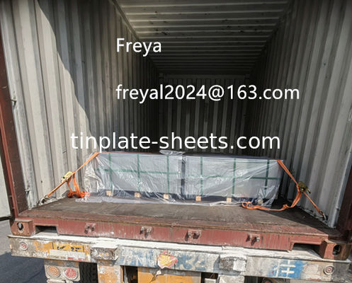 حزم الصفيحة ذات الجودة الجيدة 2.8/2.8 مصنع مصنع الصفيحة T2.5 T3 T4 T5 DR8 DR9
