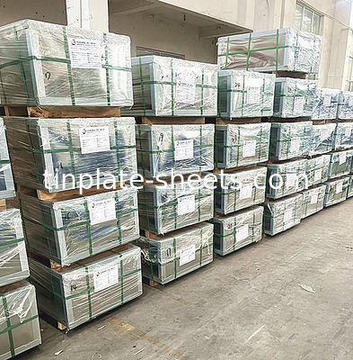 طلاء الصفيح 1.1/1.1-2.8/2.8 طلاء الصفيح الصفيح / الحجر / الفضة / سطح متسخ مناسبة لتغليف الأغذية