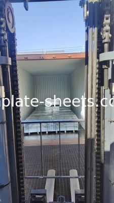 أوراق الصفيحة الالكتروليتية المخصصة للتعبئة 0.13-0.48mm سمك T2-T5 درجة الحرارة 1.5-1.85MT الوزن JIS G3303 المعيار
