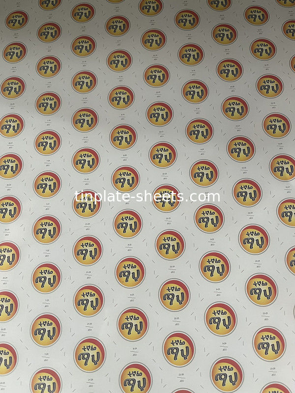 أوراق الصفيحة الكهربائية للصفائح الكيميائية والغذائية 0.15-0.49mm سمك 600-986mm العرض T2-T5 الحرارة BA الحرارة