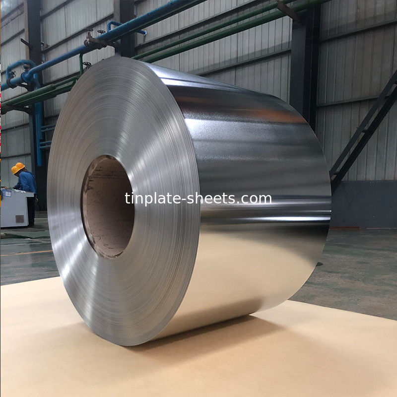 المقاومة للحرارة الصفيحة الملونة الملونة 600mm-986mm العرض للحزم الغذائية العلب الكيميائية الصفيحة الملونة T3