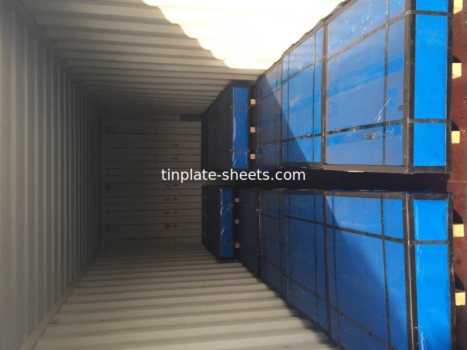 أوراق الصفيحة ذات الأداء العالي لعلب التعبئة والتغليف JIS G3303 المعيار 2.8/2.8 T4 T3 T5 DR8 STONE FINISH