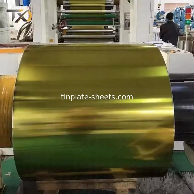 ASTM624 المعيار 4 علب مطبوعة بالألوان الصفيحة 0.15m-0.40mm سمك