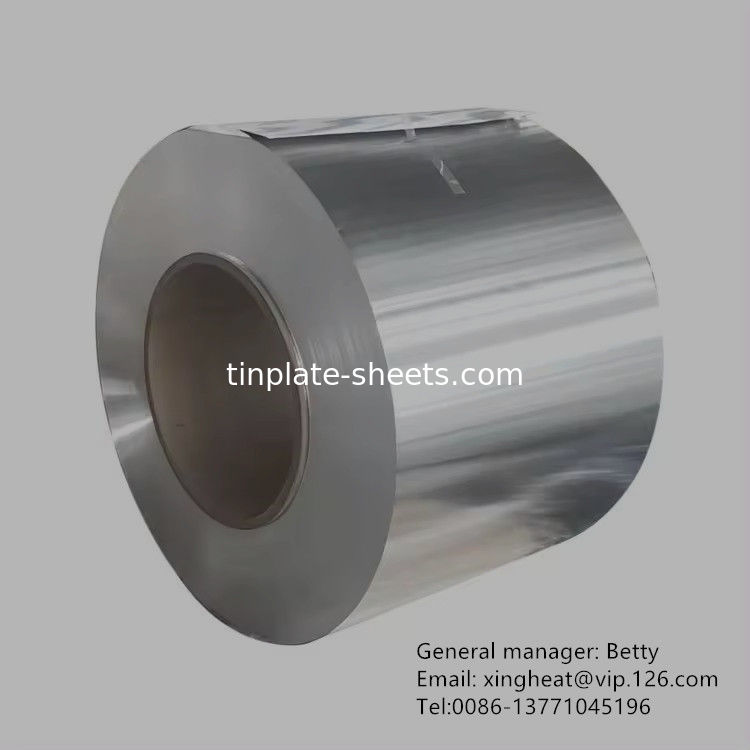 سمك 0.15-0.49mm MR طوب الفولاذ الخالي من القصدير لصنع غطاء التاج