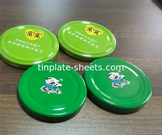 الصفيحة المقاومة للتآكل للحاويات الهوائية MR / SPCC المادة 0.15-0.49mm سمك 600-986mm عرض الصفيحة المطبوعة