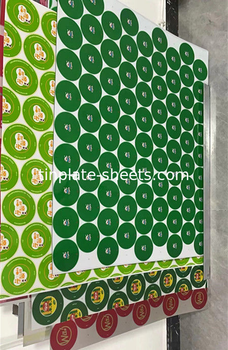 الطلبات الصغيرة أو الكبيرة المقبولة للصفيحة المطبوعة 25 طن متري MOQ لاحتياجات التعبئة والتغليف