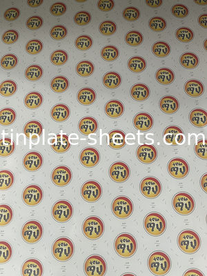 أوراق الصفيحة الكهربائية للصفائح الكيميائية والغذائية 0.15-0.49mm سمك 600-986mm العرض T2-T5 الحرارة BA الحرارة