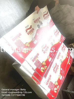 2.8/2.8 الصلب المقوى بالصين 0.15mm-0.49mm سمك EN10202 المعيار 2.0/2.0