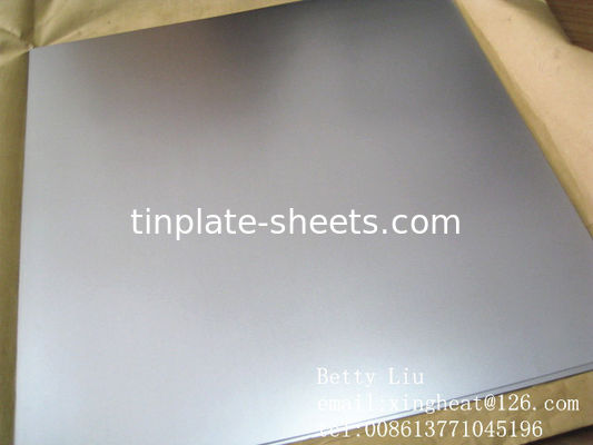 JIS G3303/EN10202/ASTM624 أوراق الصفيحة الالكترولية القائمة على المعايير EXW/FOB/CFR/CIF شروط الدفع 25 MT MOQ