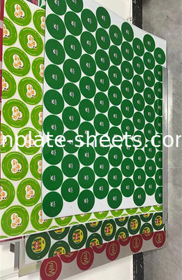 أوراق القصدير المطبوعة حسب الطلب لتغليف مواد التنظيف المنزلية